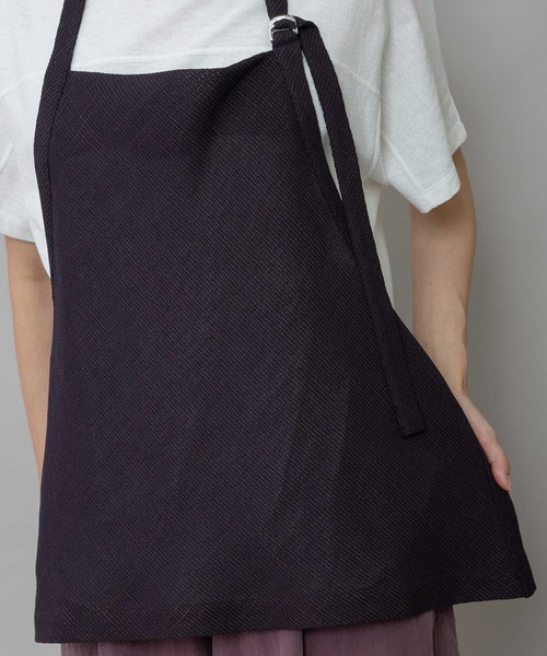 Munich（ミューニック）の「【吸水・速乾性】ポリエステルレーヨンカラミ織りジレ（ベスト・レディース・ベージュ/ブラック/ブラウン・FREE）」の21枚目の写真