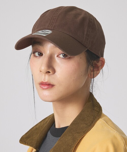 MICA&DEAL(マイカ&ディール)の「【MICA&DEALx47/ マイカアンドディール × フォーティーセブン】コラボレーション コットンキャップ / '47 CLEAN UP(キャップ・レディース・ピンク/チャコールグレー/ネイビー/ブラウン・フリー)」の5枚目の写真