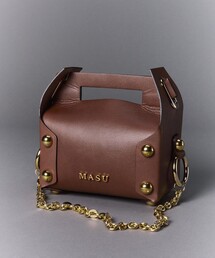 MASU｜エムエーエスユー（レディース）のショルダーバッグ（ブラウン