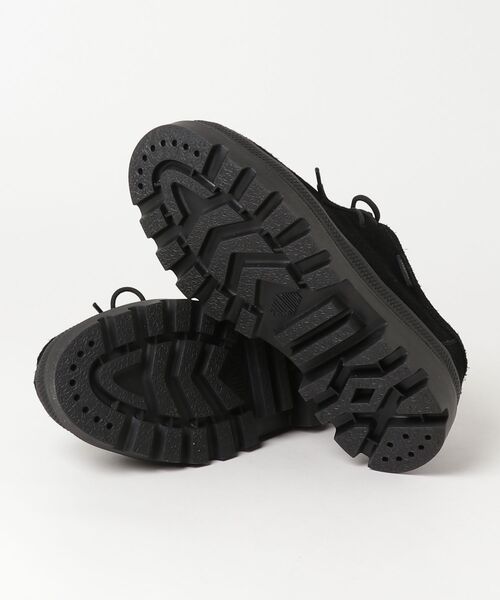 PALLADIUM(パラディウム)の「【防水】PALLADIUM/パラディウム TROOPER LOAF SDE WP+(ローファー・メンズ・ブラック/グレー・25cm/27.5cm/23cm)」の4枚目の写真