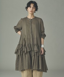 Curensology | Curensology(カレンソロジー)/ラミーランダムフリルブラウス(シャツ/ブラウス)