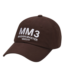 MAISON MASTER（メゾン マスター）の「MM3刺繍ロゴボールキャップ（キャップ）」