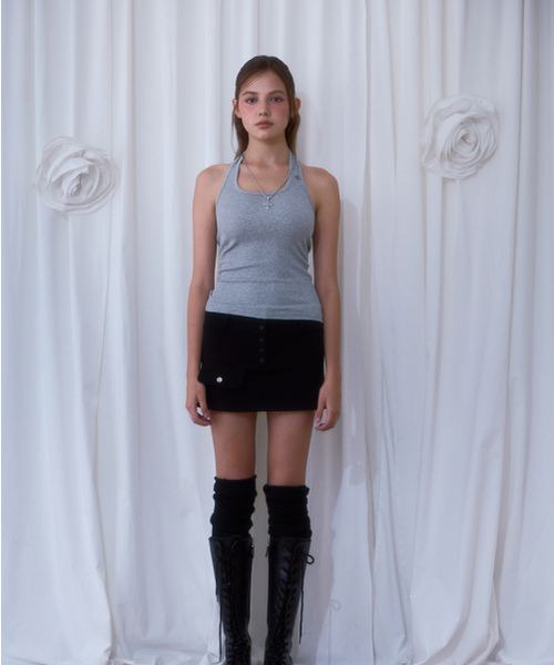 ROSEFRANTZ（ロゼフランツ）の「Soft Halter Sleeveless [Gray]（Tシャツ/カットソー・レディース・その他・ONE SIZE）」の12枚目の写真