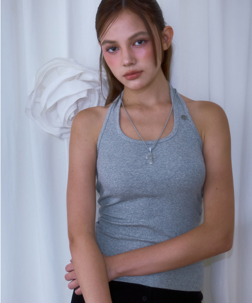 ROSEFRANTZ（ロゼフランツ）の「Soft Halter Sleeveless [Gray]（Tシャツ/カットソー・レディース・その他・ONE SIZE）」の3枚目の写真