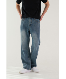 CREEDMENS（クリードマンズ）の「ウォッシュドセミワイドデニムパンツ（デニムパンツ）」