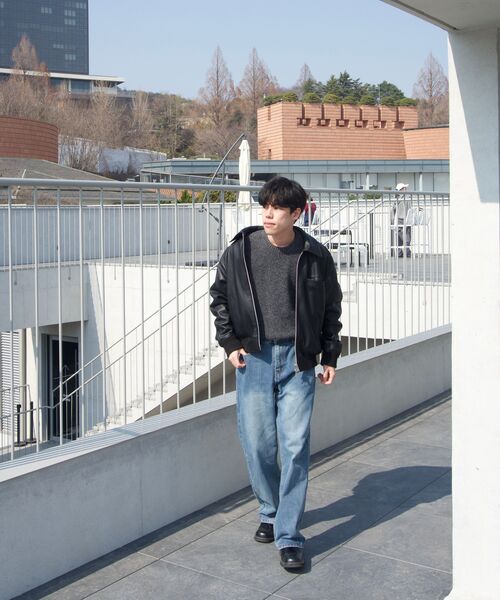 CREEDMENS(クリードマンズ)の「ウォッシュドセミワイドデニムパンツ(デニムパンツ・メンズ・その他・M/L/XL/2XL)」の5枚目の写真