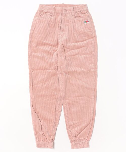 FRUIT OF THE LOOM(フルーツオブザルーム)の「【ST】【FRUIT OF THE LOOM】コーデュロイジョガーパンツ(その他パンツ・レディース・ブルー/ピンク/ブラック/ブラウン・MEDIUM/LARGE)」の1枚目の写真