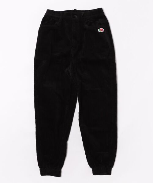 FRUIT OF THE LOOM(フルーツオブザルーム)の「【ST】【FRUIT OF THE LOOM】コーデュロイジョガーパンツ(その他パンツ・レディース・ブルー/ピンク/ブラック/ブラウン・MEDIUM/LARGE)」の2枚目の写真