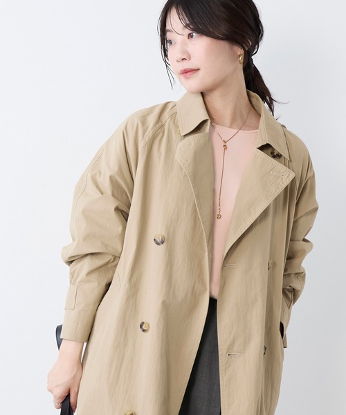 MICA&DEAL（マイカ＆ディール）の「スムースボートネックニットプルオーバー（ニット/セーター・レディース・ダークネイビー/ライトグレー/ピンク・FREE）」の15枚目の写真