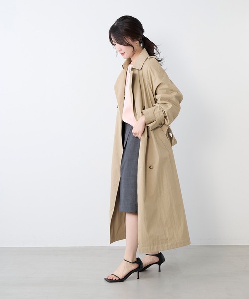 MICA&DEAL（マイカ＆ディール）の「スムースボートネックニットプルオーバー（ニット/セーター・レディース・ダークネイビー/ライトグレー/ピンク・FREE）」の13枚目の写真