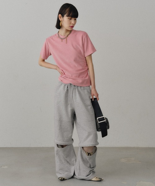 yae(ヤエ)の「New 2way sweat pants / New 2wayスウェットパンツ(スウェットパンツ・レディース・ブラック/グレー・38/36)」の22枚目の写真