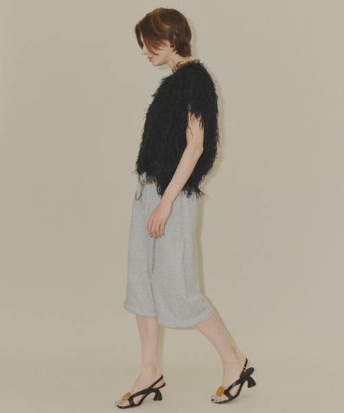 yae(ヤエ)の「New 2way sweat pants / New 2wayスウェットパンツ(スウェットパンツ・レディース・ブラック/グレー・38/36)」の16枚目の写真