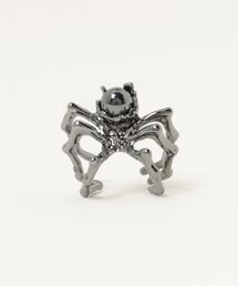 Burner | 【Cr+ov（クローヴ）】ブラックスパイダーデザイン　 オープンリング　 cro-ring-62-2(リング)