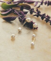 YECCA VECCA | 2way淡水パールピアス(ピアス（両耳用）)