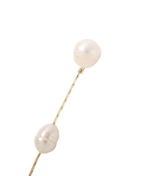 YECCA VECCA（イェッカヴェッカ）の「2way淡水パールピアス（ピアス（両耳用）・レディース・ゴールド・FREE）」の5枚目の写真