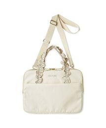 CELFORD（セルフォード）の「13インチ対応フリルラメ刺繍PCバッグ（メッセンジャーバッグ）」