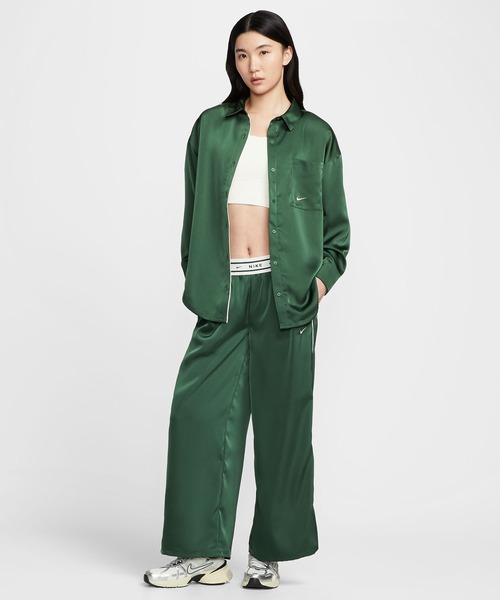 NIKE(ナイキ)の「NIKE AS W NSW OFFLN WVN STN PANT IH1327(その他パンツ・レディース・オリーブ/ブラック・S/M)」の12枚目の写真