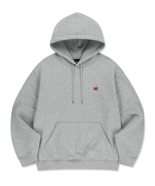 BROWNBREATH（ブラウンブレス）の「TAG HOODIE - MELANGE GREY（パーカー・レディース・その他・SMALL/MEDIUM/LARGE/X-LARGE）」の2枚目の写真