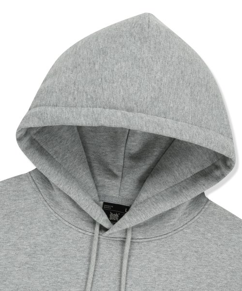 BROWNBREATH（ブラウンブレス）の「TAG HOODIE - MELANGE GREY（パーカー・レディース・その他・SMALL/MEDIUM/LARGE/X-LARGE）」の3枚目の写真