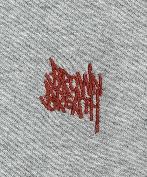 BROWNBREATH（ブラウンブレス）の「TAG HOODIE - MELANGE GREY（パーカー・レディース・その他・SMALL/MEDIUM/LARGE/X-LARGE）」の5枚目の写真