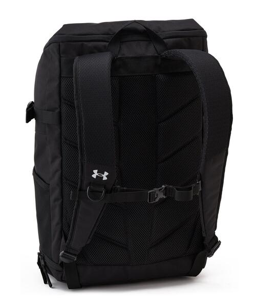 UNDER ARMOUR(アンダーアーマー)の「UAバスケットボール バックパック3(バスケットボール/メンズ/レディース)(バックパック/リュック・レディース・ブラック・ONESIZE)」の4枚目の写真