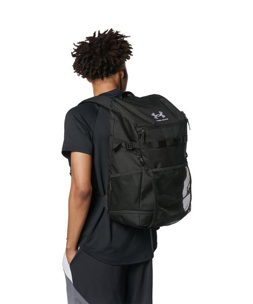 UNDER ARMOUR(アンダーアーマー)の「UAバスケットボール バックパック3(バスケットボール/メンズ/レディース)(バックパック/リュック・レディース・ブラック・ONESIZE)」の8枚目の写真