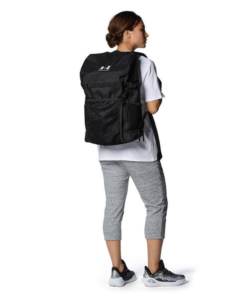 UNDER ARMOUR(アンダーアーマー)の「UAバスケットボール バックパック3(バスケットボール/メンズ/レディース)(バックパック/リュック・レディース・ブラック・ONESIZE)」の10枚目の写真