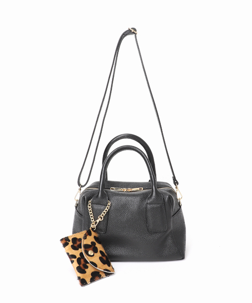 Spick & Span（スピックアンドスパン）の「《追加3》MILOS / ミロス 別注ミニボストンバッグ *（ボストンバッグ・レディース・ブラック・FREE）」の5枚目の写真