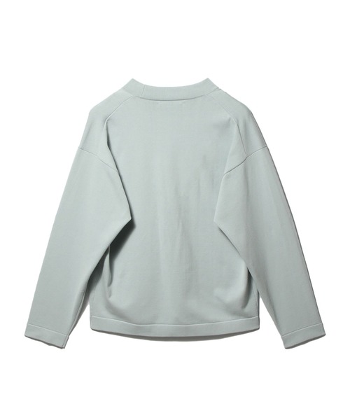 ESTNATION(エストネーション)の「ESTNATION / ブルゾンライク カーディガン(カーディガン/ボレロ・メンズ・ライトブルー・LARGE/MEDIUM)」の3枚目の写真