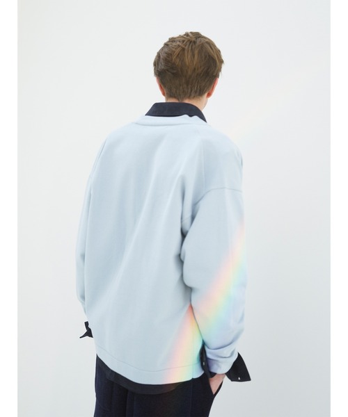 ESTNATION(エストネーション)の「ESTNATION / ブルゾンライク カーディガン(カーディガン/ボレロ・メンズ・ライトブルー・LARGE/MEDIUM)」の15枚目の写真