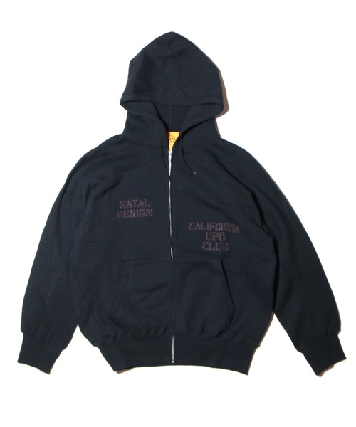 NATAL DESIGN（ネイタルデザイン）の「FLOWER OF LIFE SWEAT PARKA（パーカー・メンズ・パープル/ブラック/チョコ/オリーブ・SMALL/MEDIUM/LARGE/X-LARGE）」の12枚目の写真