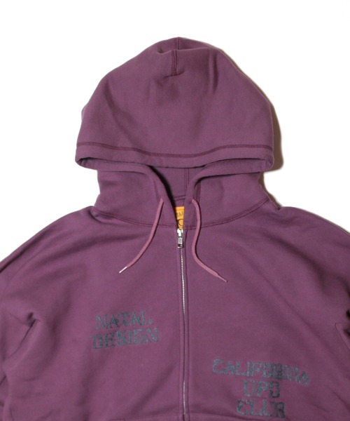 NATAL DESIGN（ネイタルデザイン）の「FLOWER OF LIFE SWEAT PARKA（パーカー・メンズ・パープル/ブラック/チョコ/オリーブ・SMALL/MEDIUM/LARGE/X-LARGE）」の13枚目の写真