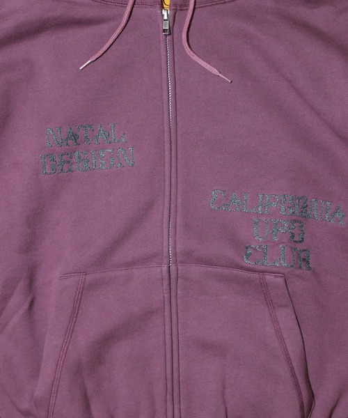 NATAL DESIGN（ネイタルデザイン）の「FLOWER OF LIFE SWEAT PARKA（パーカー・メンズ・パープル/ブラック/チョコ/オリーブ・SMALL/MEDIUM/LARGE/X-LARGE）」の14枚目の写真