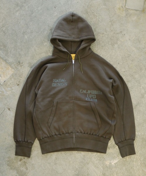 NATAL DESIGN（ネイタルデザイン）の「FLOWER OF LIFE SWEAT PARKA（パーカー・メンズ・パープル/ブラック/チョコ/オリーブ・SMALL/MEDIUM/LARGE/X-LARGE）」の11枚目の写真