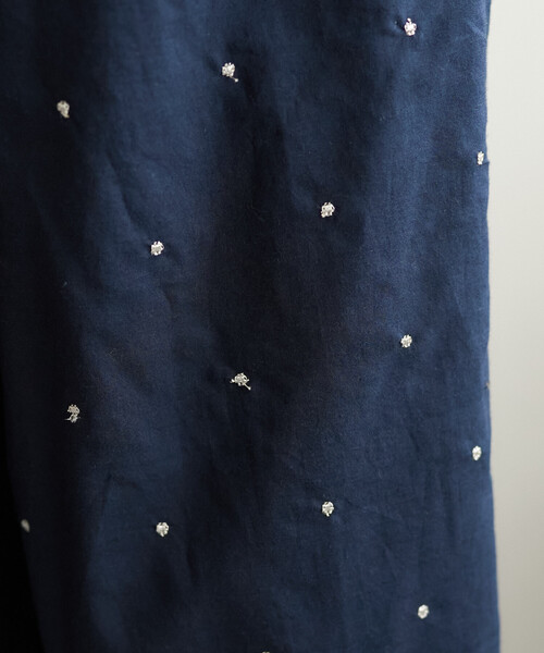 FREAK'S STORE（フリークスストア）の「インド ラメドット刺繍 イージーパンツ＜セットアップ対応＞（その他パンツ・レディース・オフホワイト/ブラック/ブラウン/ネイビー・SMALL/MEDIUM）」の16枚目の写真