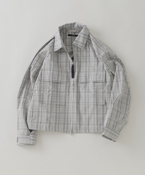 JOURNAL STANDARD（ジャーナルスタンダード）の「パターン シティ ミリタリー ジャケット（その他アウター・メンズ・グレー/コバルトブルー/オレンジ・MEDIUM/LARGE）」の2枚目の写真