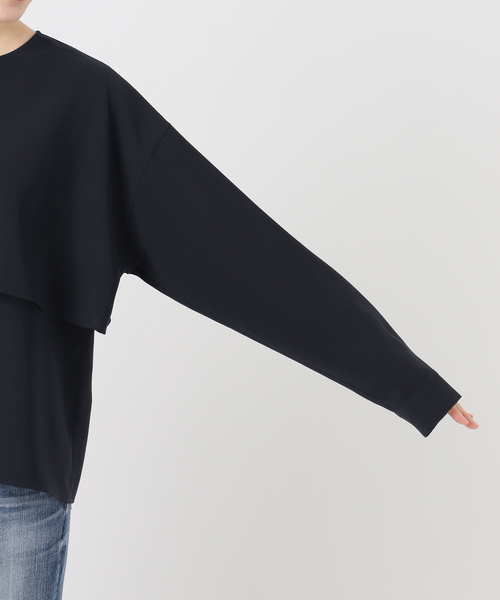 Spick & Span(スピックアンドスパン)の「《セットアップ可》ウォッシャブルヨークブラウス(シャツ/ブラウス・レディース・ホワイト系その他/ネイビー・FREE)」の20枚目の写真