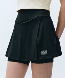 MARITHE + FRANCOIS GIRBAUD（マリテフランソワジルボー）の「MOUVEMENT W CLASSIC LOGO WRAP SKIRTS SHORTS（スカート）」