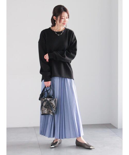 Te chichi（テチチ）の「バックジップダンボールプルオーバー（セットアップ可）（Tシャツ/カットソー・レディース・シルバーグレー/ブラック/オフホワイト・F）」の11枚目の写真