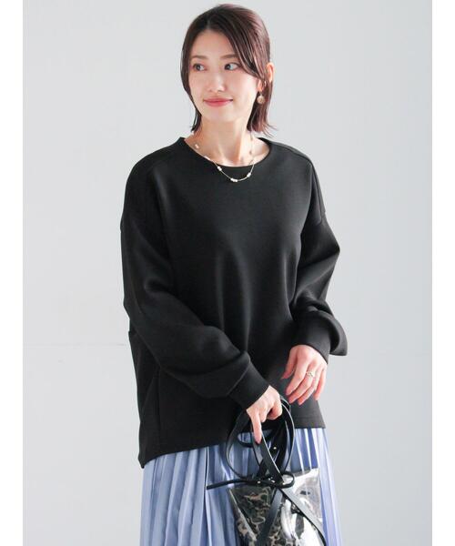 Te chichi（テチチ）の「バックジップダンボールプルオーバー（セットアップ可）（Tシャツ/カットソー・レディース・シルバーグレー/ブラック/オフホワイト・F）」の15枚目の写真