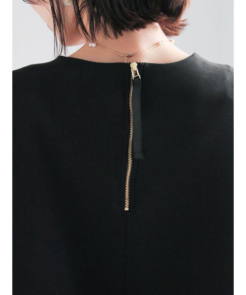 Te chichi（テチチ）の「バックジップダンボールプルオーバー（セットアップ可）（Tシャツ/カットソー・レディース・シルバーグレー/ブラック/オフホワイト・F）」の17枚目の写真