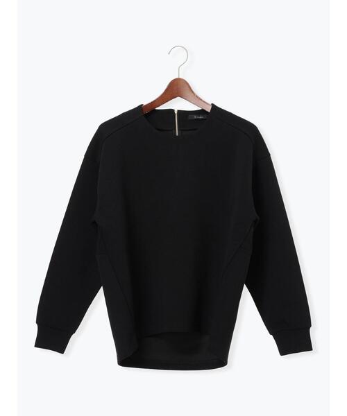 Te chichi（テチチ）の「バックジップダンボールプルオーバー（セットアップ可）（Tシャツ/カットソー・レディース・シルバーグレー/ブラック/オフホワイト・F）」の21枚目の写真