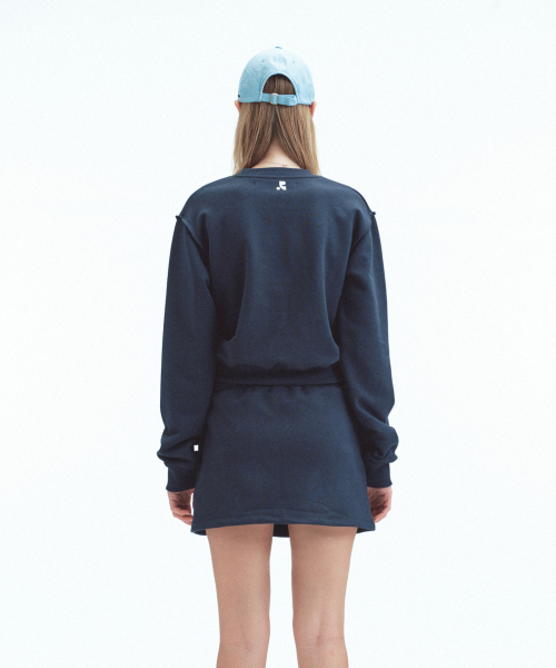 Rest&Recreation(レストアンドレクリエーション)の「POCKET SWEATSHIRT - NAVY(スウェット・レディース・その他・ONE)」の5枚目の写真