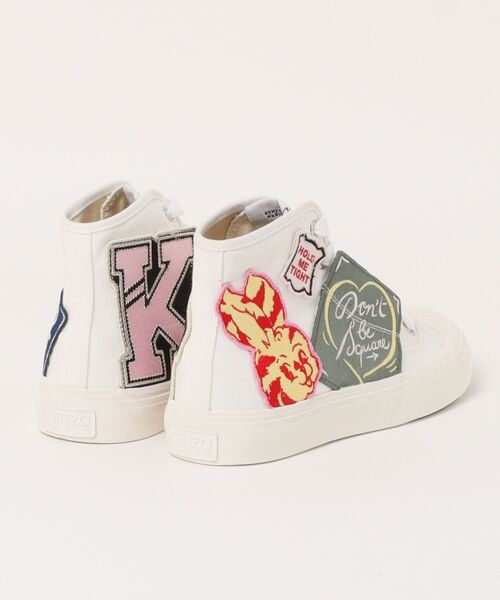 KENZO（ケンゾー）の「'KENZO Hoshi' ハイトップ スニーカー イン コットンキャンバス（スニーカー・レディース・マルチ・37/38/36）」の7枚目の写真