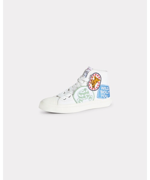 KENZO（ケンゾー）の「'KENZO Hoshi' ハイトップ スニーカー イン コットンキャンバス（スニーカー・レディース・マルチ・37/38/36）」の5枚目の写真