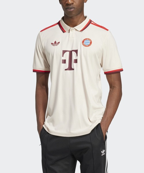 adidas(アディダス)の「FCバイエルン 24/25 サードユニフォーム / アディダス adidas(Tシャツ/カットソー・メンズ・ベージュ・X-LARGE/XXX-LARGE/XX-LARGE/LARGE/MEDIUM)」の9枚目の写真