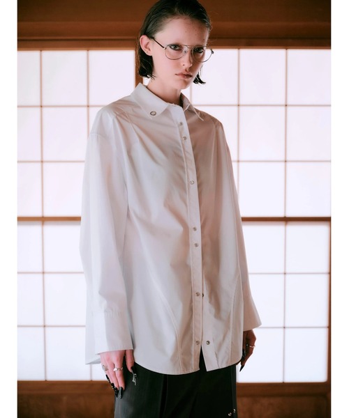 セール】【TAJEN:T】REVERSIBLE BUSTIER SET SHIRT/リバーシブル