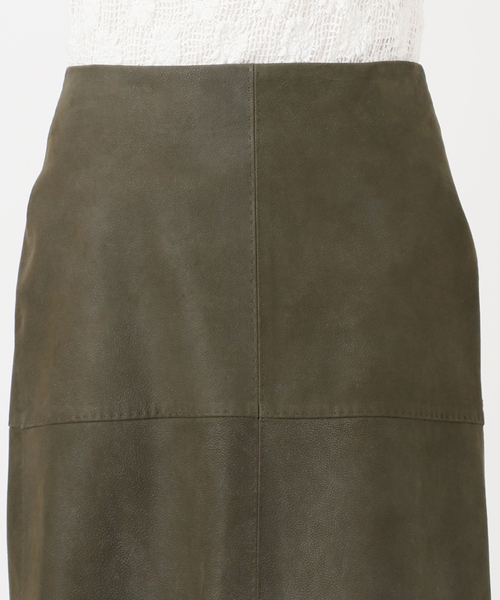 IENA LA BOUCLE（イエナラブークル）の「IENA LA BOUCLE GOATLEATHER スカート（スカート・レディース・ナチュラル/カーキ・36/38）」の14枚目の写真