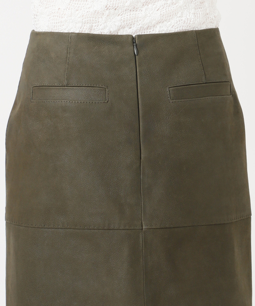 IENA LA BOUCLE（イエナラブークル）の「IENA LA BOUCLE GOATLEATHER スカート（スカート・レディース・ナチュラル/カーキ・36/38）」の15枚目の写真