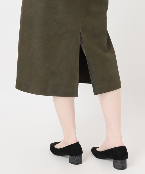 IENA LA BOUCLE（イエナラブークル）の「IENA LA BOUCLE GOATLEATHER スカート（スカート・レディース・ナチュラル/カーキ・36/38）」の17枚目の写真
